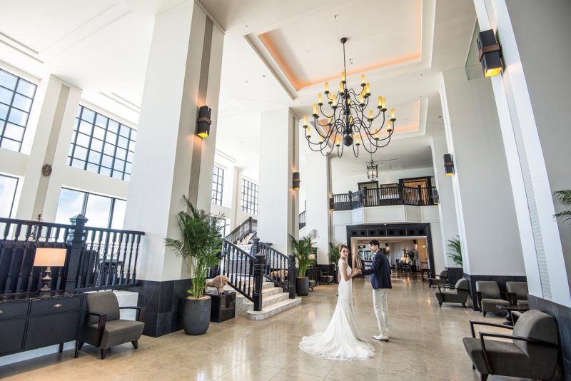 撮影スポット サンセットガーデン モントレ ルメール教会 ホテルモントレ沖縄 スパ リゾート内